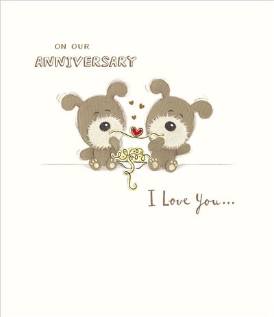 UKG 'On Our Anniversary' Anniversary Card