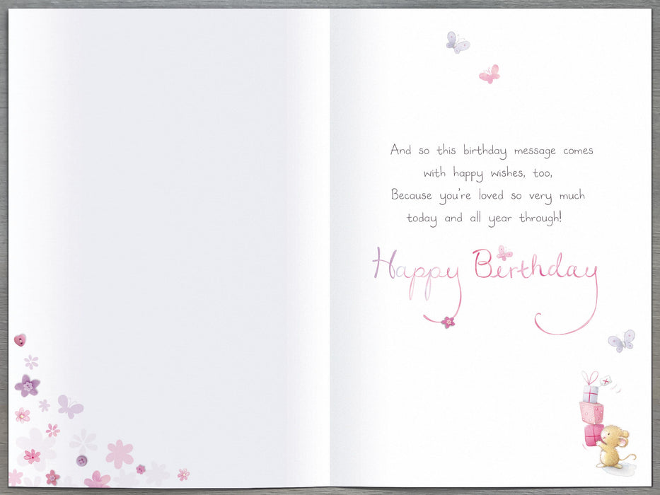 UKG 'For A Wonderful Sister' Birthday Card