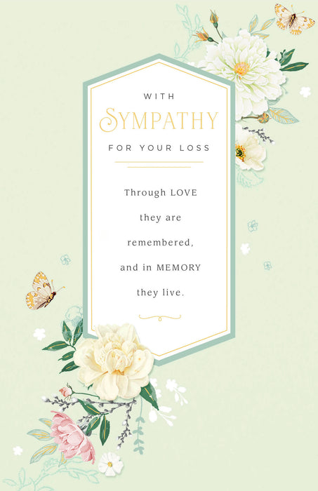 UKG 'With Sympathy For Your Loss' Sympathy Card