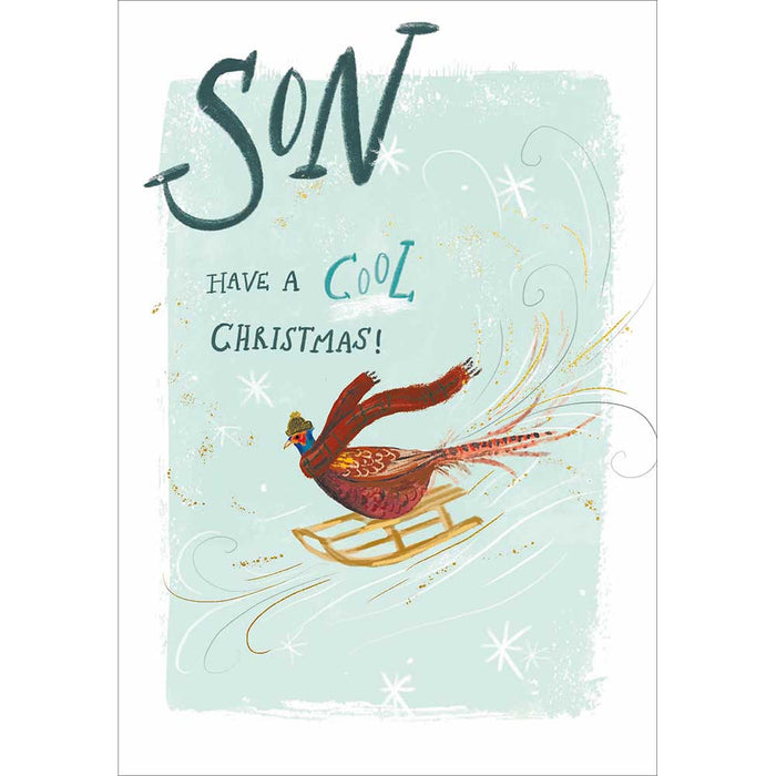 Woodmansterne Cool Christmas Son Christmas Card