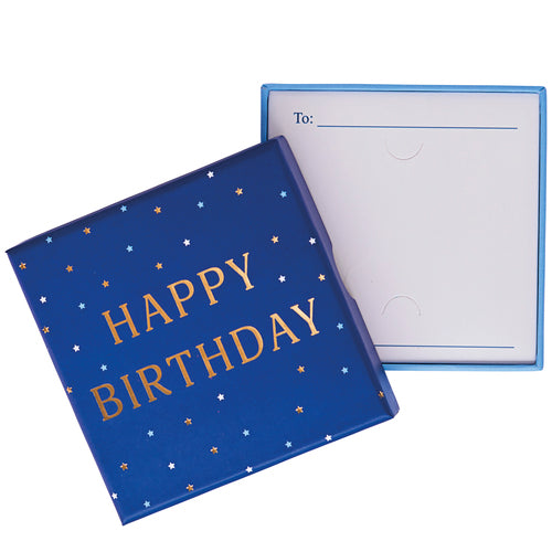 Jackson's Happy Birthday Blue Gift Card Box