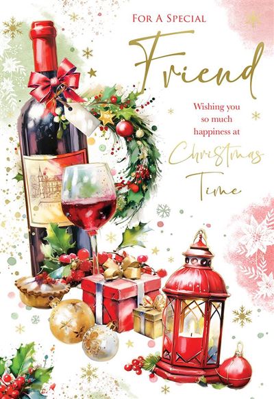 Kingfisher 'For A Special Friend' Christmas Card