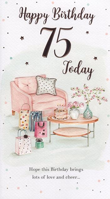 ICG '75 Today' Birthday Card