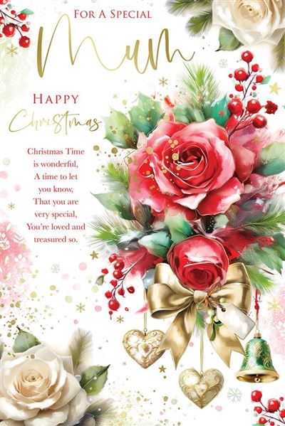 Kingfisher 'For A Special Mum' Christmas Card