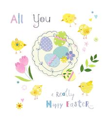 UKG 'All Of You' Easter Card