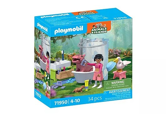 Playmobil Animal Bathtime
