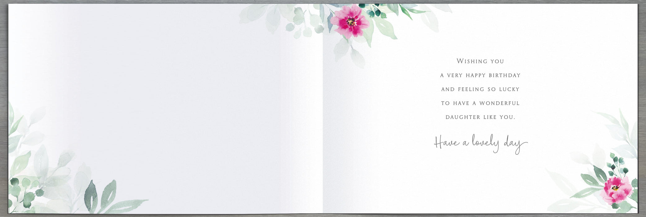 UKG 'Daughter With Love' Birthday Card