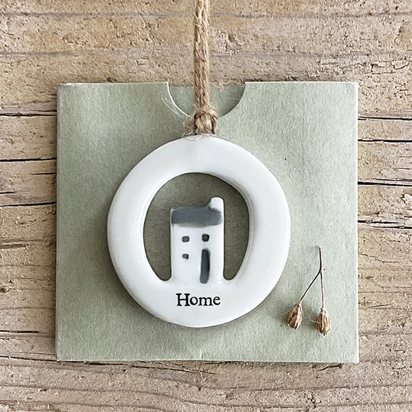 East of India Cut Out Hanger - Home