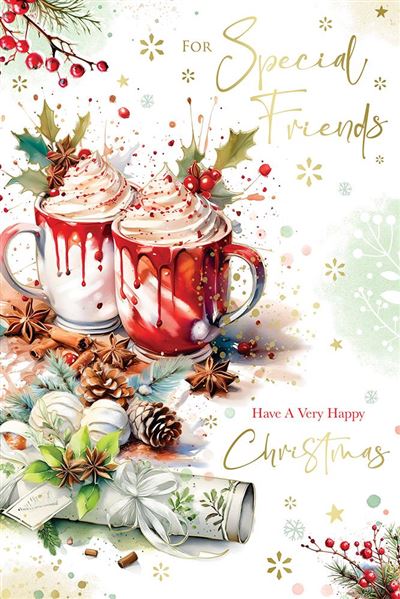 Kingfisher 'For Special Friends' Christmas Card
