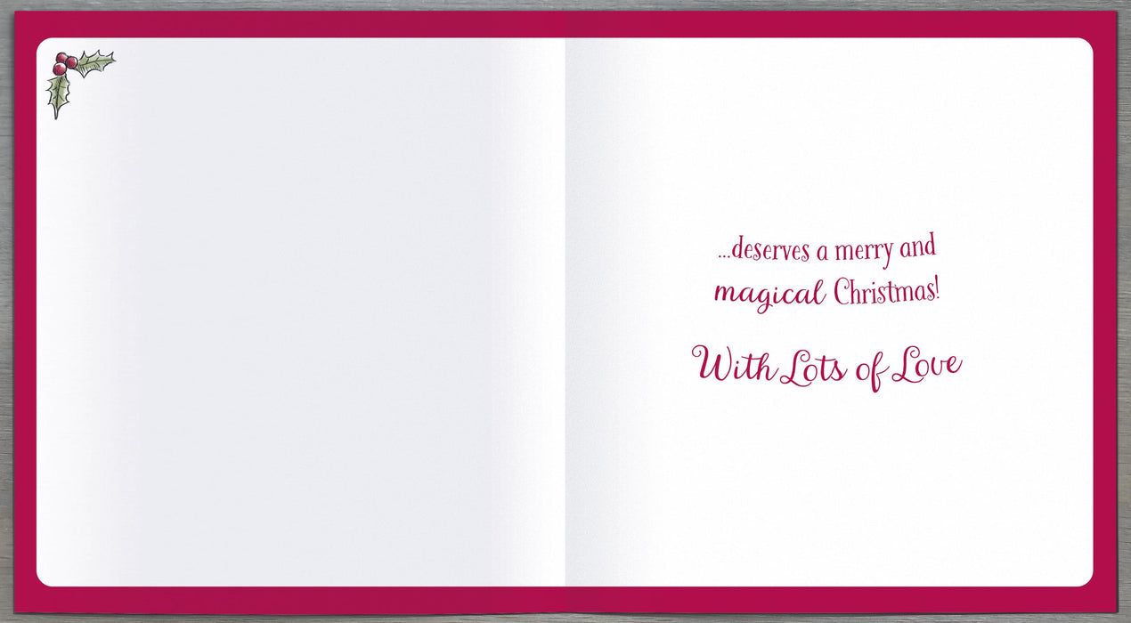 UKG 'Disney Winnie the Pooh Granddaughter' Christmas Card