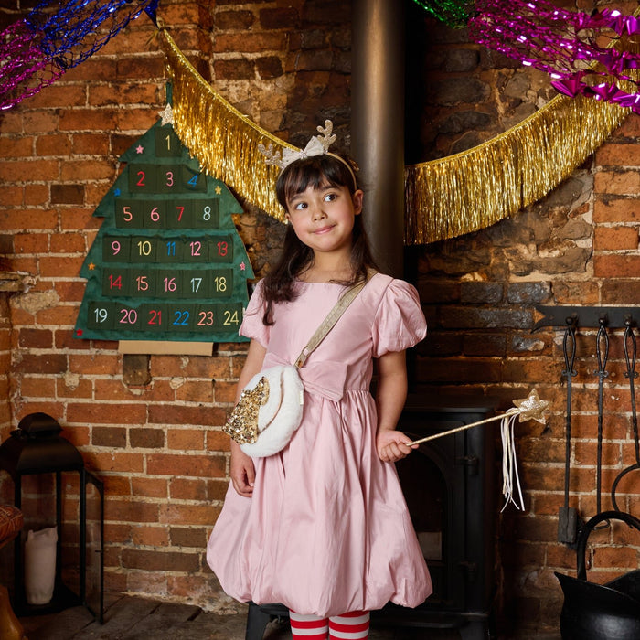 Rockahula Sequin Bow Fluffy Bag