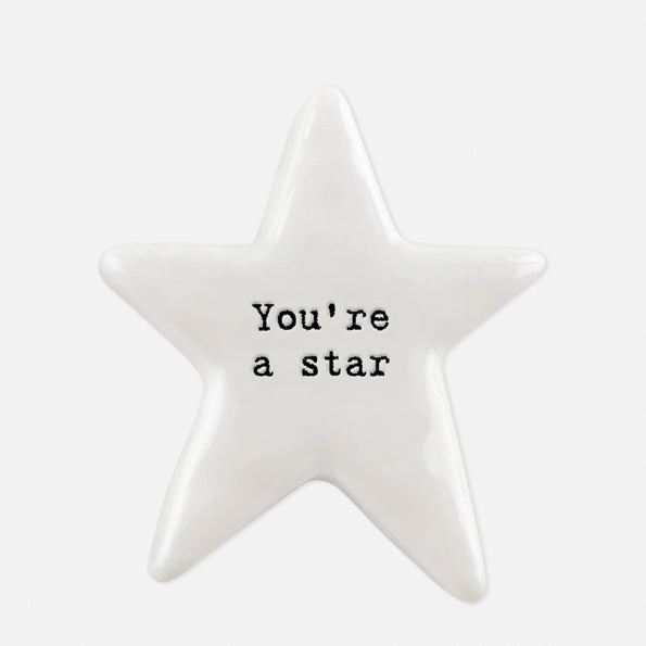 East of India Star Token - You're A Star
