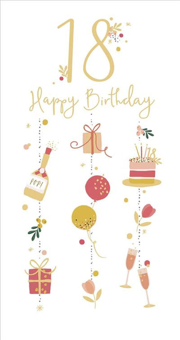UKG '18 Happy Birthday' Birthday Card