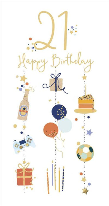 UKG '21 Happy Birthday' Birthday Card