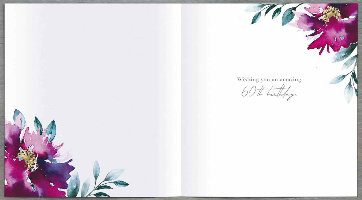 UKG '60 Happy Birthday' Birthday Card