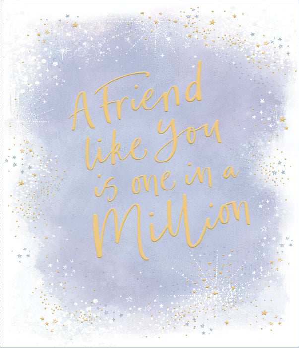 UKG 'One In a Million Friend' Birthday Card