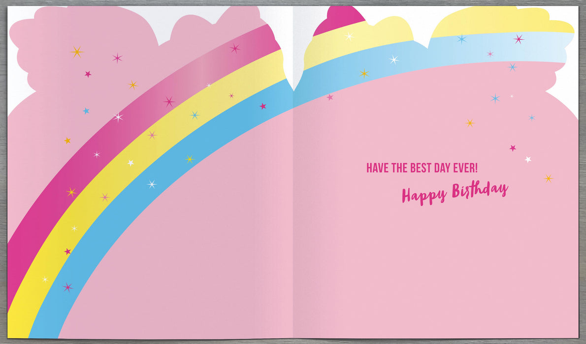 UKG 'Birthday 3rd Girl' Birthday Card