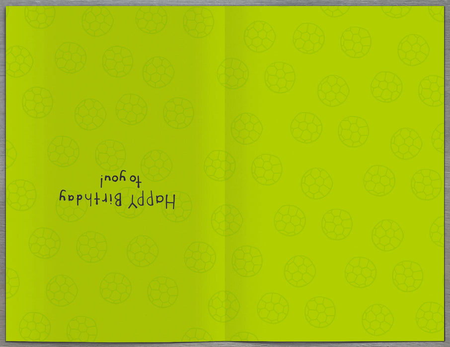 UKG 'Footy Mad' Birthday Card