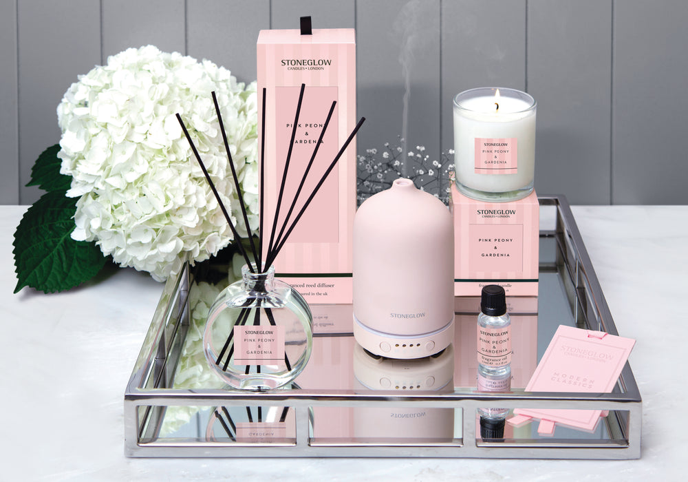 Stoneglow Modern Classics Blush Rose & Peony Reed Diffuser