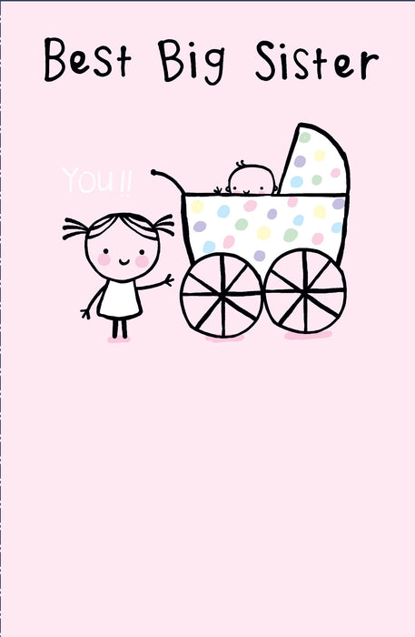 UKG 'Birth Congrats Sister' Card