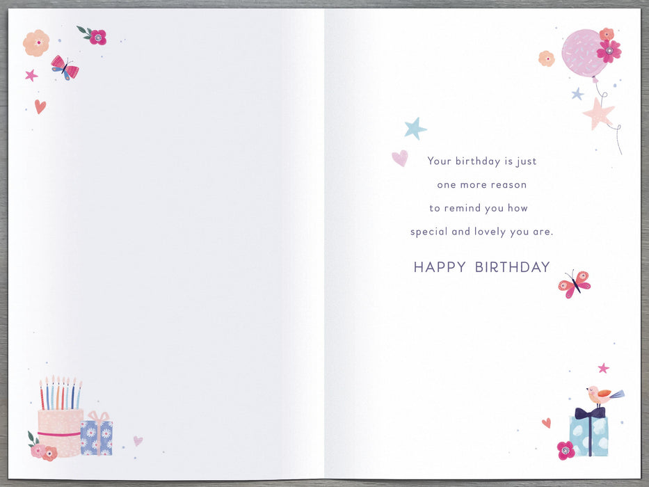 UKG 'Great Granddaughter' Birthday Card