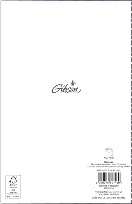 UKG 'Welcome To The World Baby Boy' Card