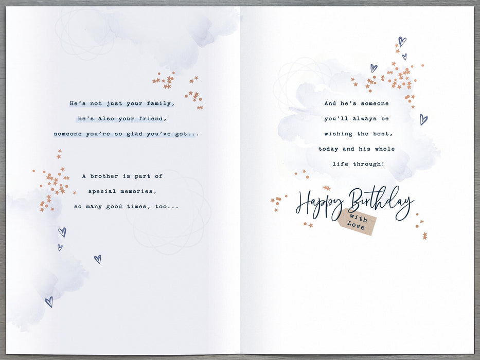 UKG 'For A Special Brother' Card