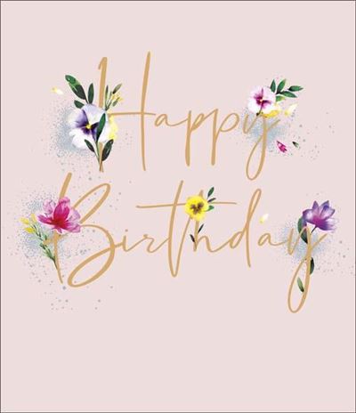 UKG 'Butterfly Garden Happy Birthday' Birthday Card