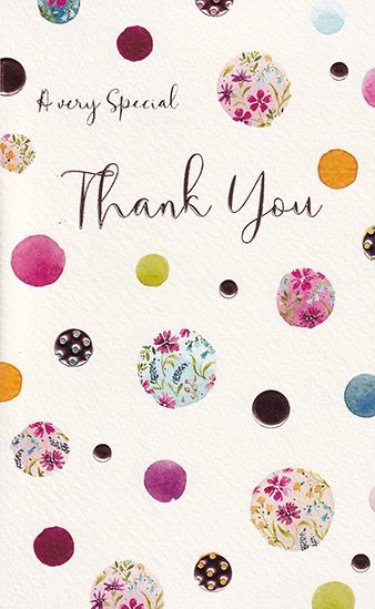 ICG 'A Very Special Thank You' Thank You Card