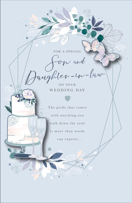UKG 'Wedding Son & Daughter-In-Law' Card