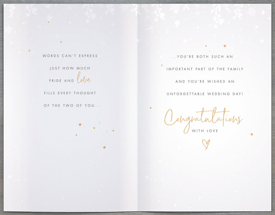 UKG 'Daughter & Son-In-Law On Your Wedding Day' Card