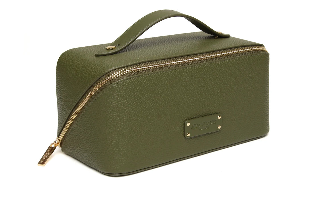 Alice Wheeler Olive Kensington Train Case