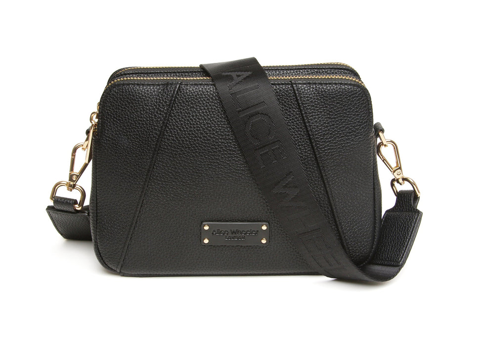 Alice Wheeler Black Kensington CBB Double Zip