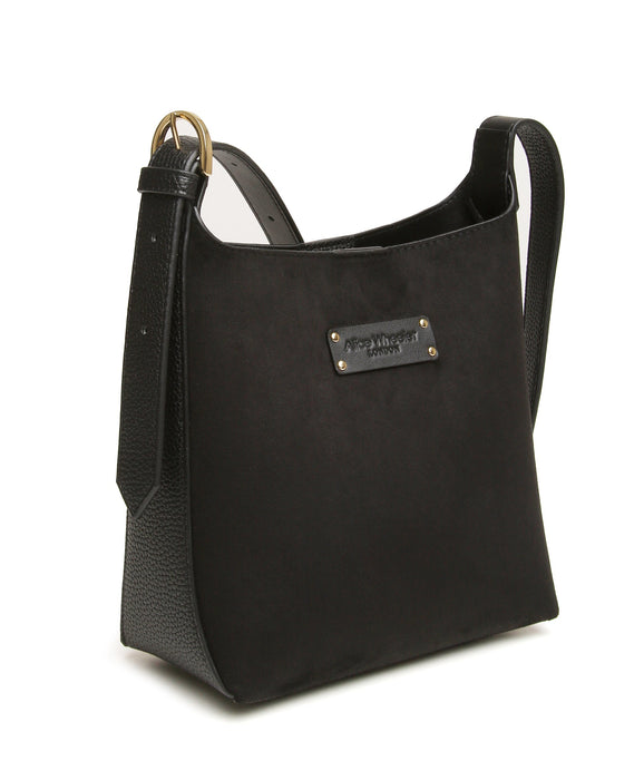 Alice Wheeler Black Kensington Mini Hobo