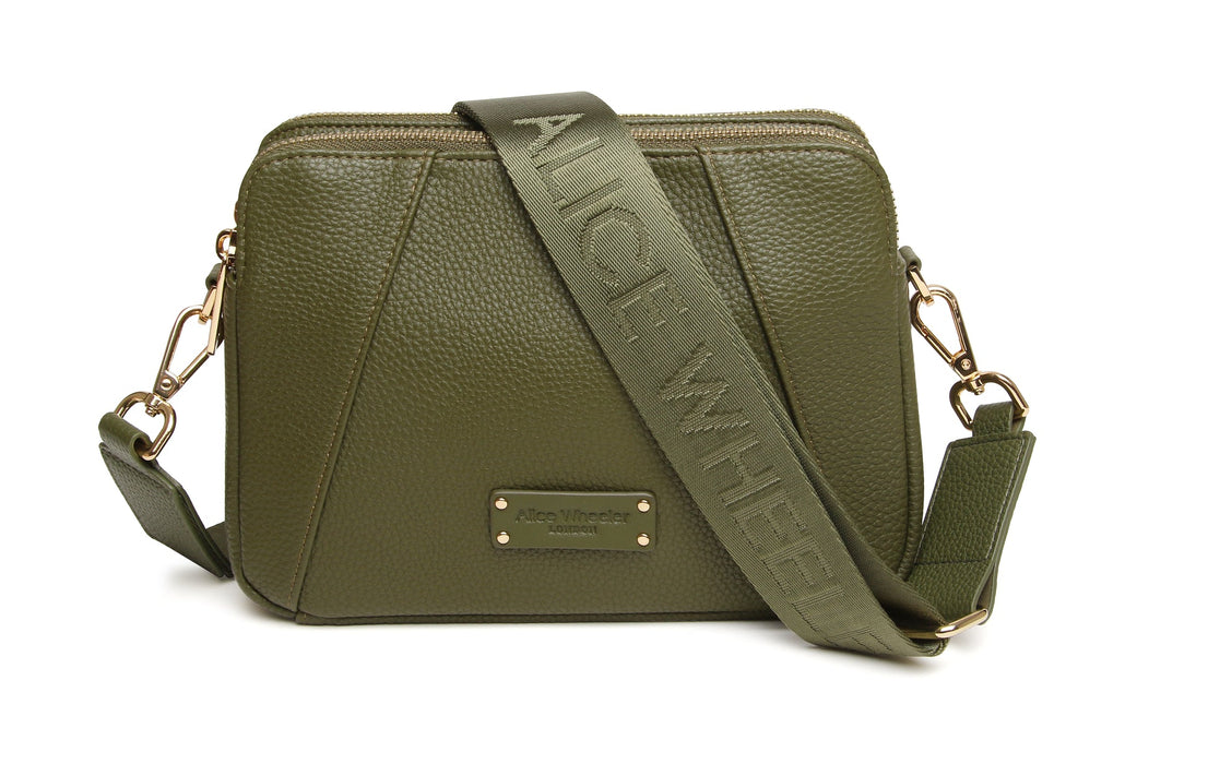 Alice Wheeler Olive Kensington CBB Double Zip