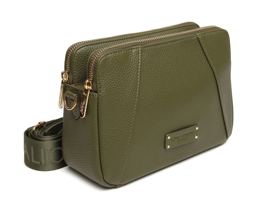 Alice Wheeler Olive Kensington CBB Double Zip