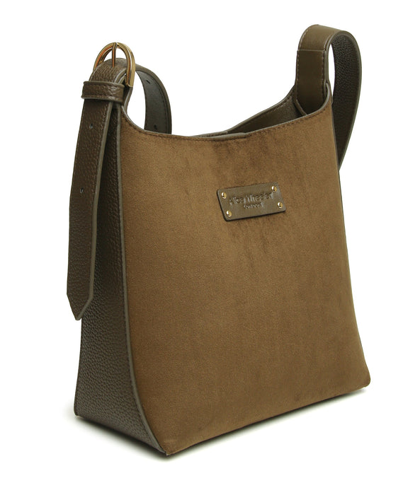 Alice Wheeler Olive Kensington Mini Hobo