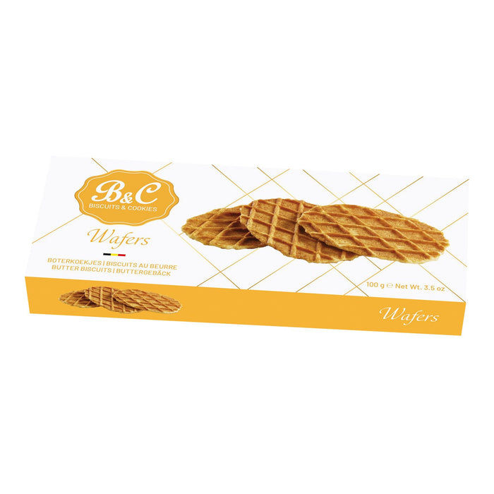 B&C Wafers Butter Biscuit Waffle Wafers