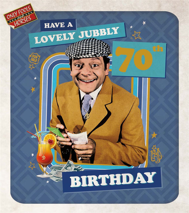 Words N Wishes 'Have A Lovely Jubbly 70th' Birthday Card