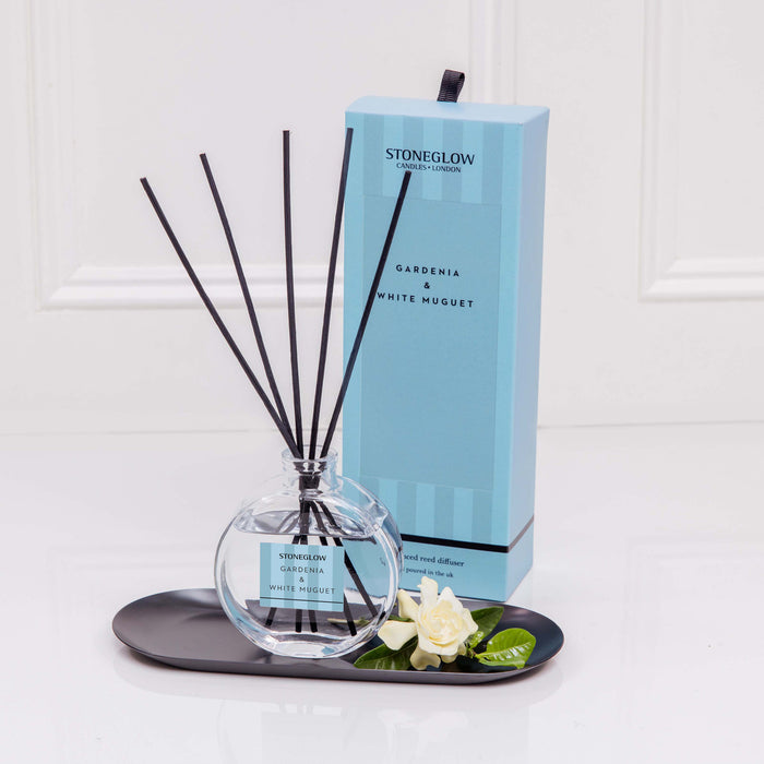 Stoneglow Modern Classics Gardenia and White Muguet Scented Reed Diffuser
