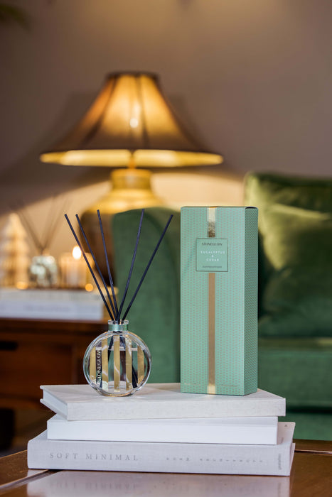 Stoneglow The Icon Collection Eucalyptus & Cedar Reed Diffuser 120ml
