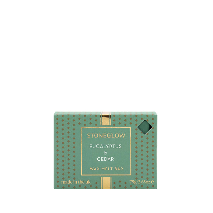 Stoneglow The Icon Collection Eucalyptus & Cedar Soy Wax Melt Bar