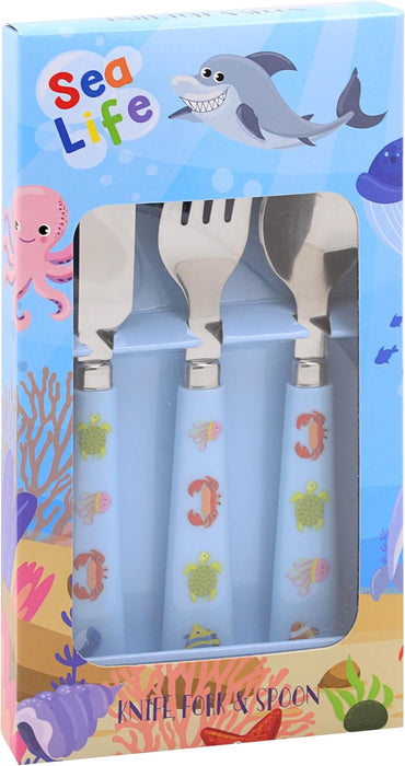 Little Stars Sealife Cutlery Set