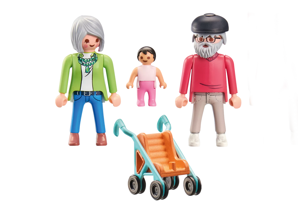Playmobil Grandparents With Baby