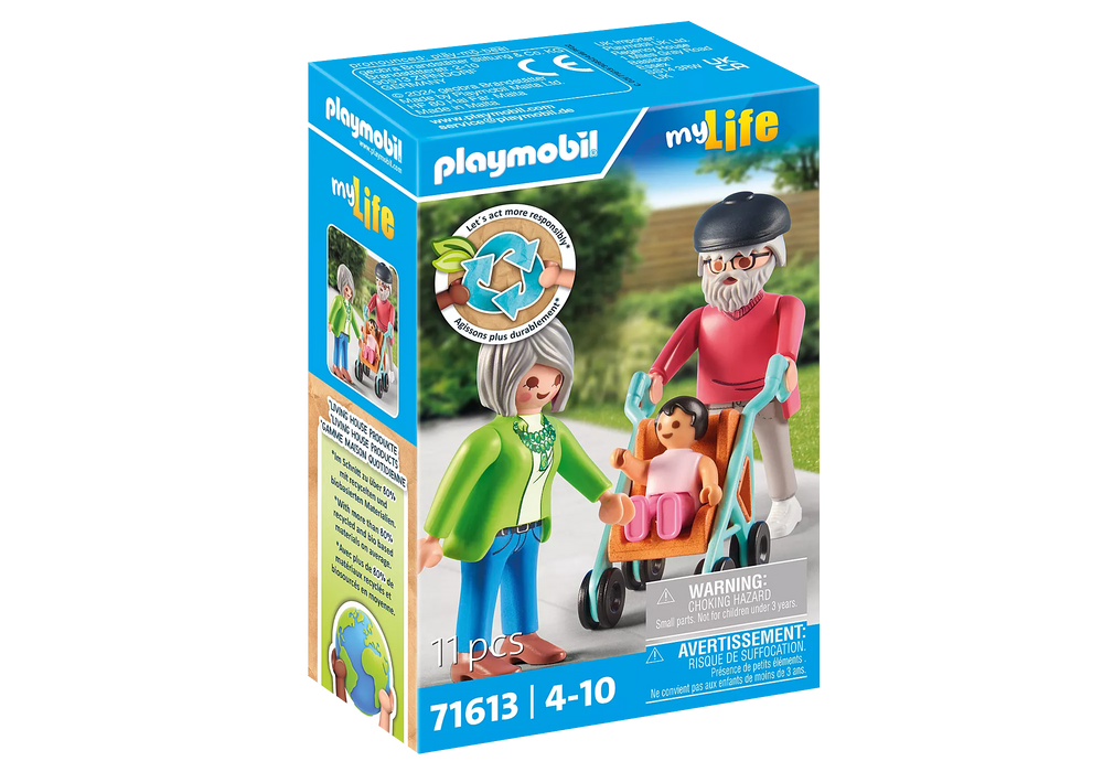 Playmobil Grandparents With Baby
