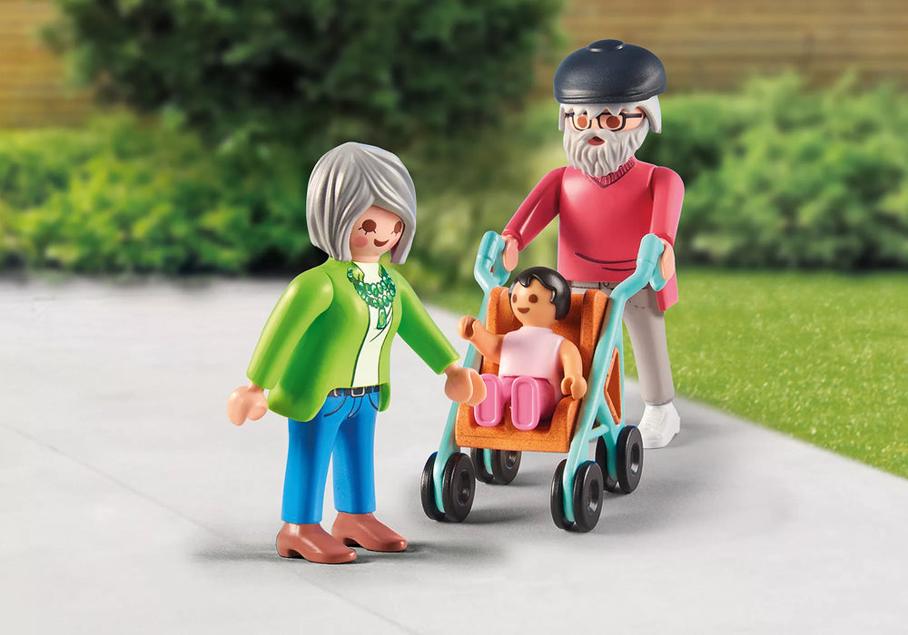 Playmobil Grandparents With Baby