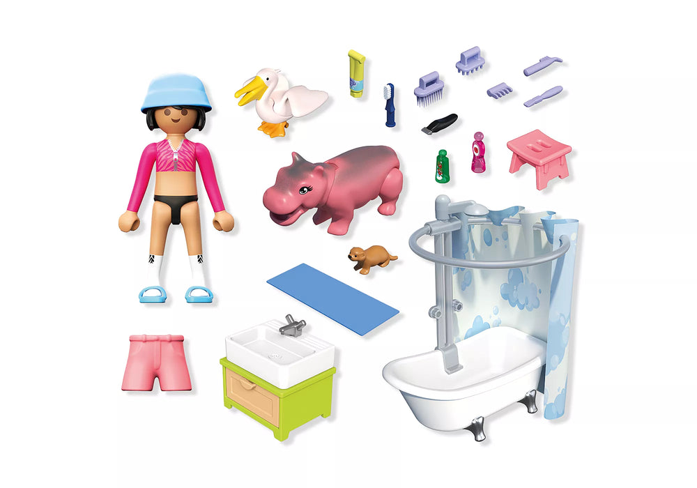 Playmobil Animal Bathtime