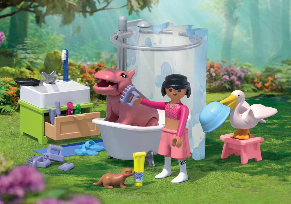 Playmobil Animal Bathtime