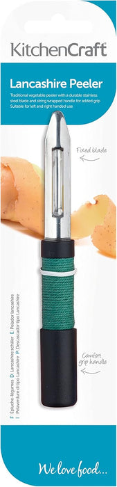KitchenCraft Traditional Lancashire Potato Peeler 16cm