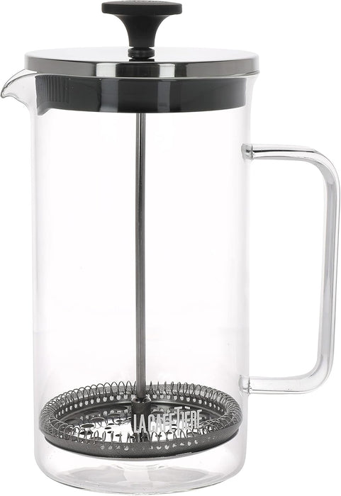 La Cafetière All-Glass French Press Coffee Maker 8 Cup